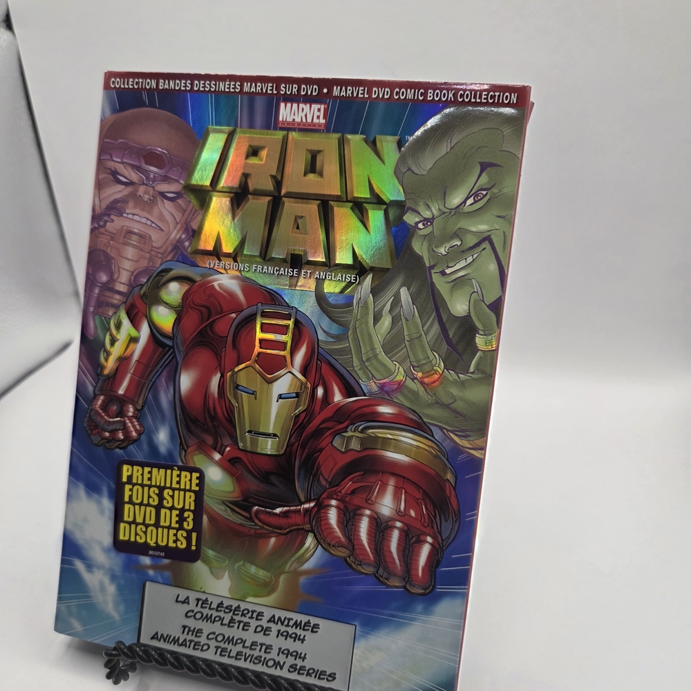 Marvel Iron Man Animated Series DVD Box Set - Black and Red